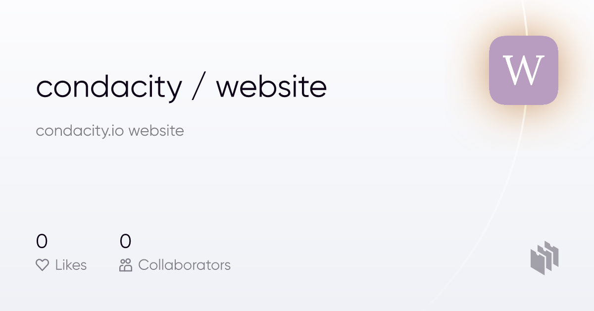 Condacity website condacity io website