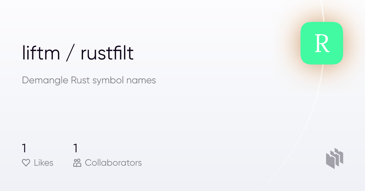 liftm/rustfilt: Demangle Rust symbol names
